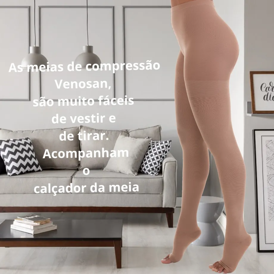 Meia Venosan Comfortline Compressão 20-30 mmHg, Meia Calça