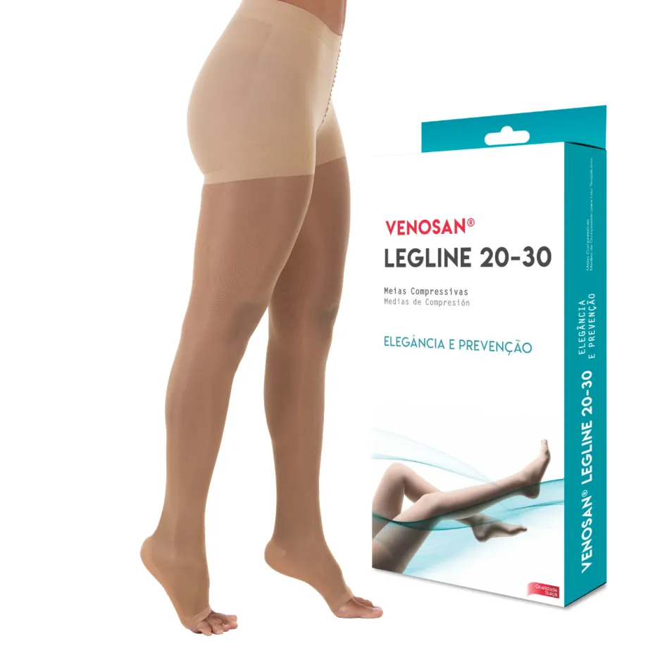 Meia Venosan Legline Compressão 20-30 mmHg, Meia Calça
