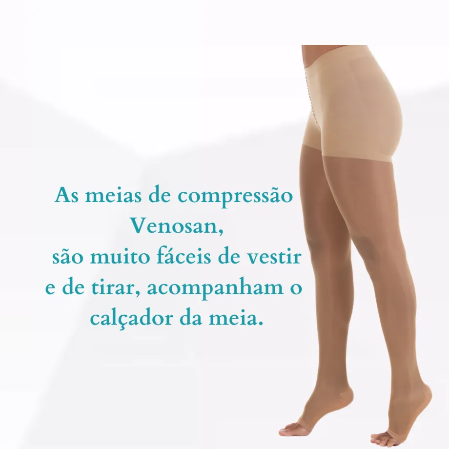 Meia Venosan Legline Compressão 20-30 mmHg, Meia Calça