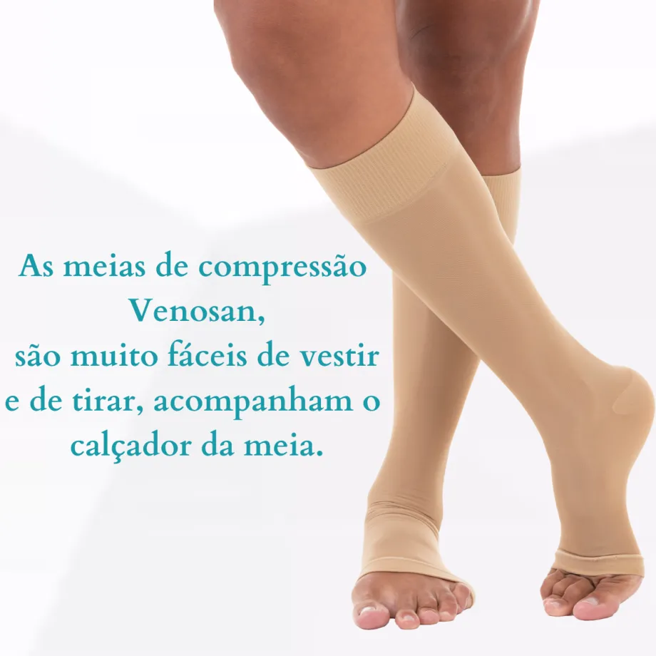 Meia Venosan Legline Compressão  20-30 mmHg, 3/4